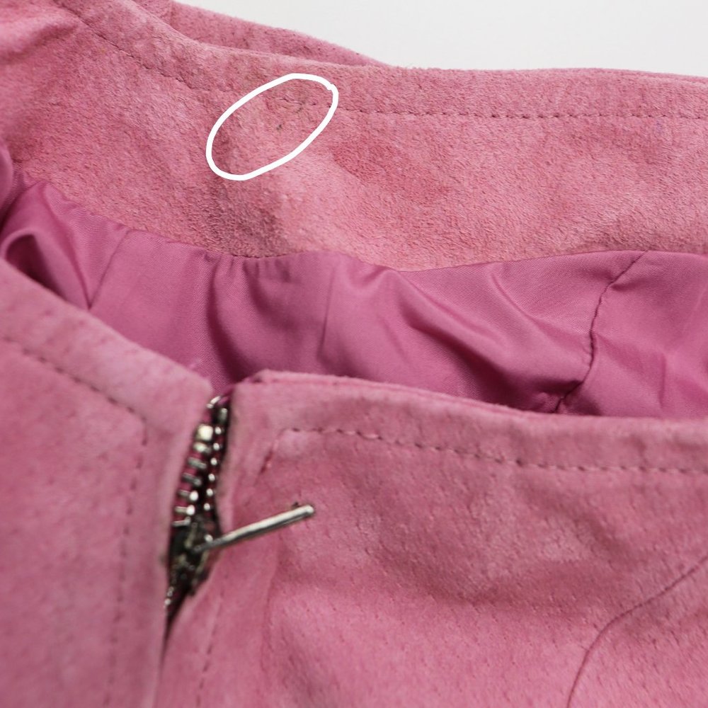 NWT retrofete Hadley Suede Dress in Rose Pink XS - Picture 10 of 10